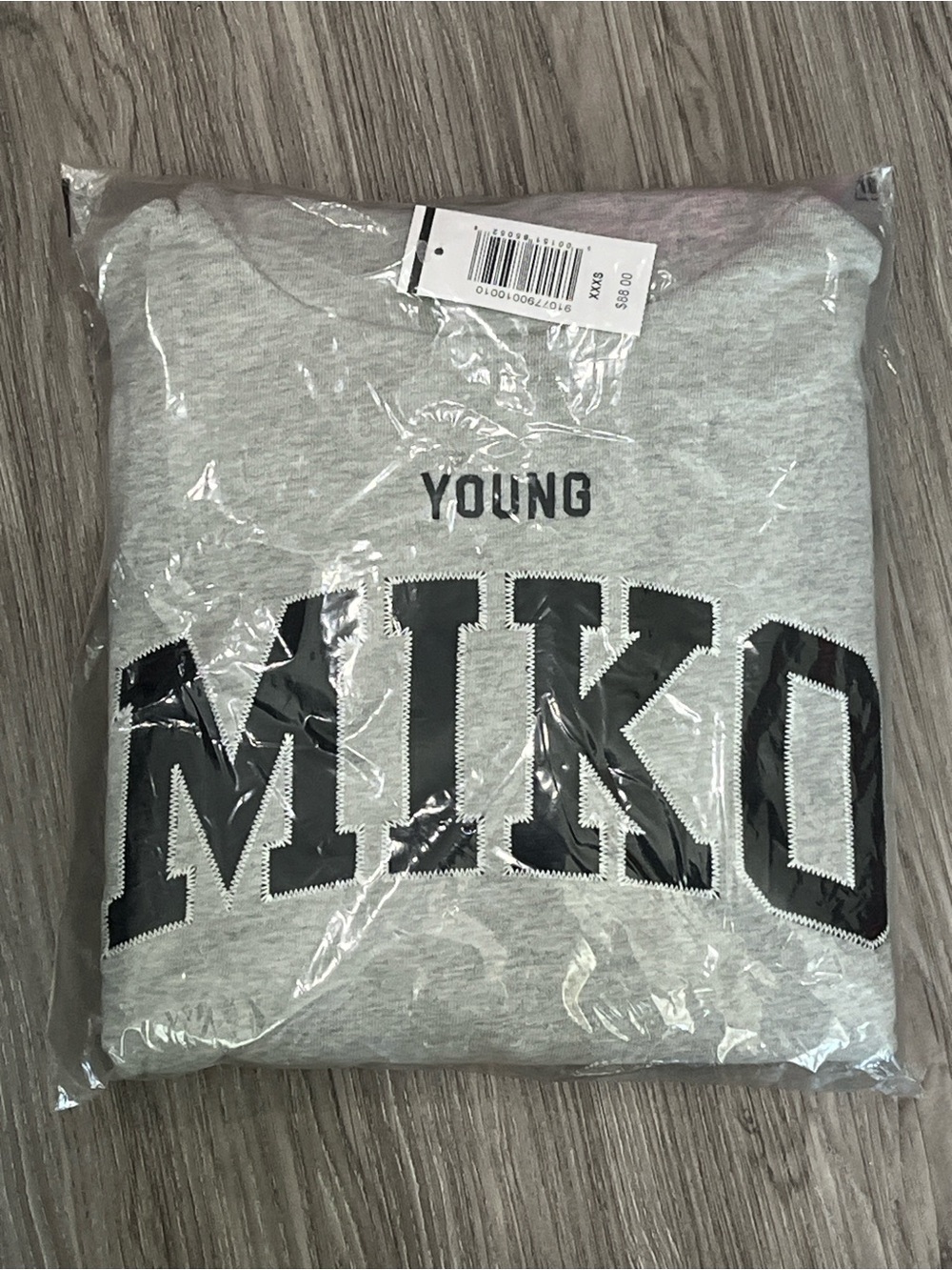 GAP x Young Miko grey hoodie